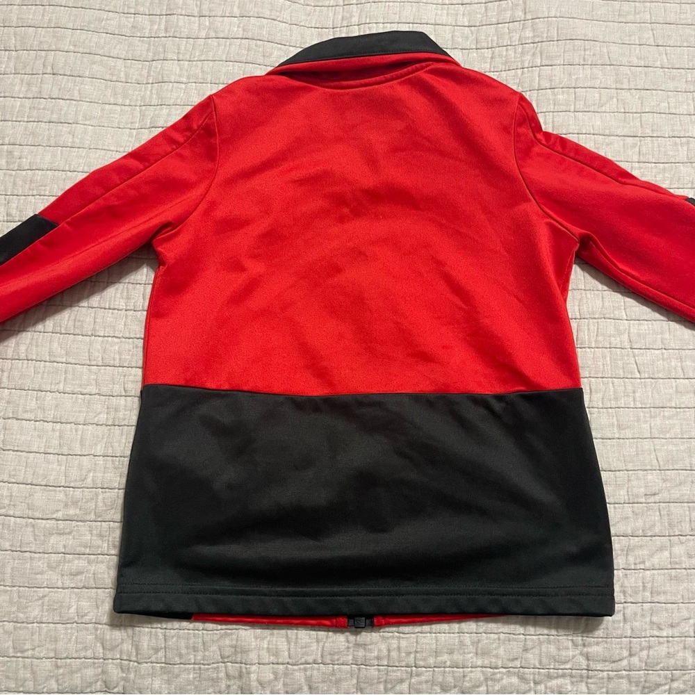 Nike Boy's Red & Black Tracksuit Jacket Size 6 - Picture 6 of 6